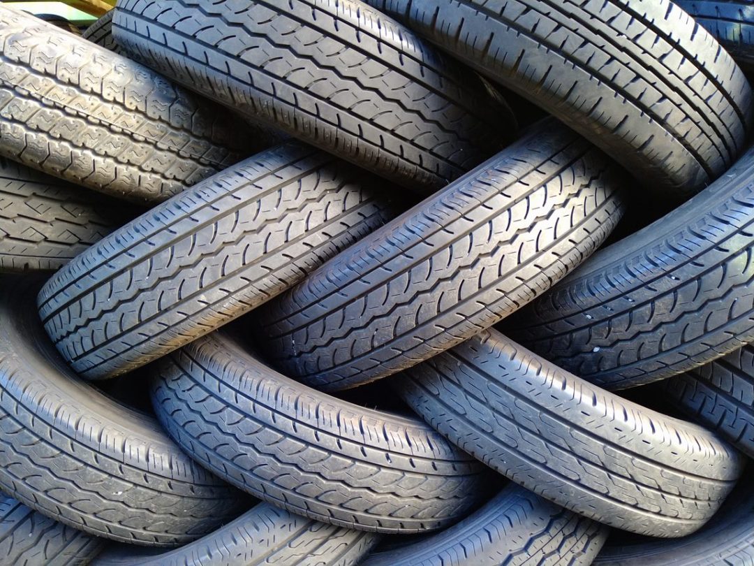 Used tires for passenger