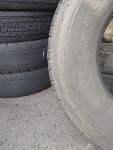 Used tire casing